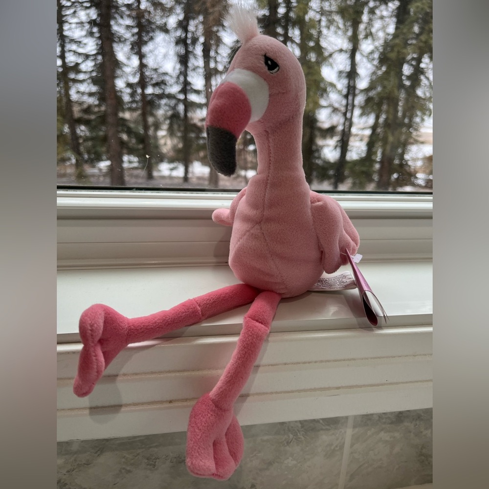 Precious Moments Tender Tails plush - Flamingo